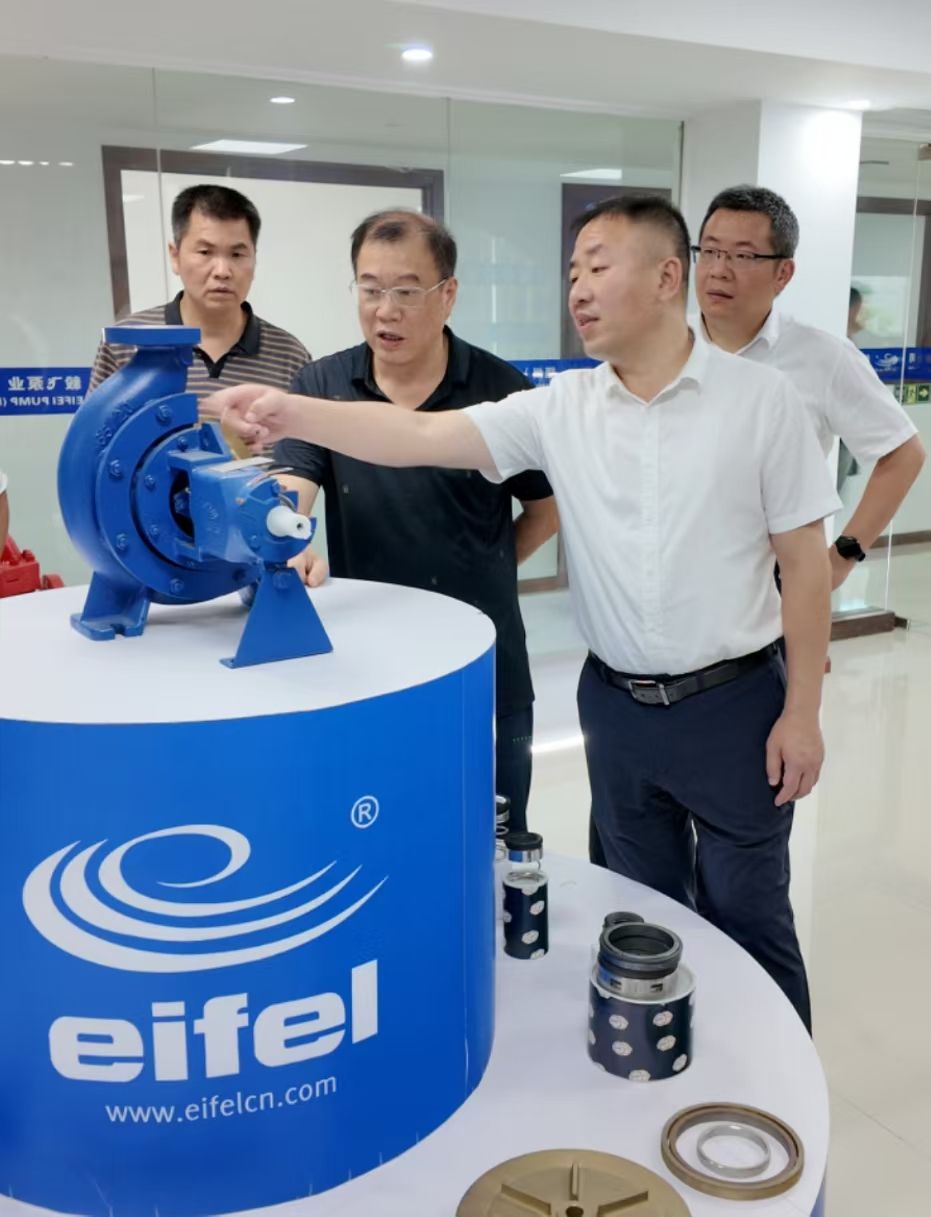 Minghou County Mayor Shi Jiaxiong Visit EIFEL Pump